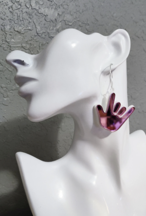 ASL I Love You Earrings
